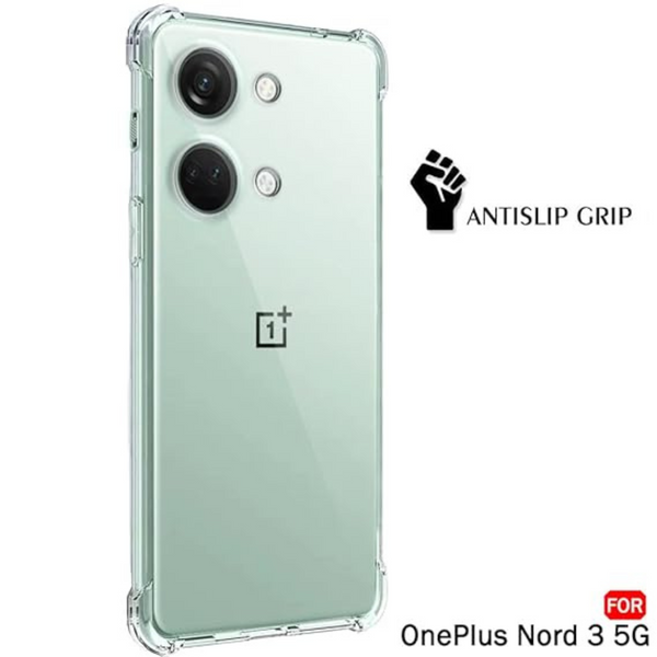 SilicaClear Transparent Silicone Case for Oneplus Nord 3