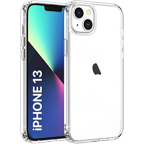SilicaClear Transparent Silicone Case for Apple Iphone 15