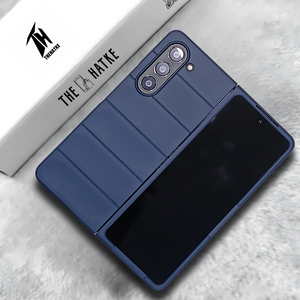 Dark Blue Wave Case for Samsung Galaxy Z FOLD 5