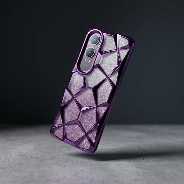 Dazzle Purple Silicone case for Oneplus Nord Ce 4 Lite