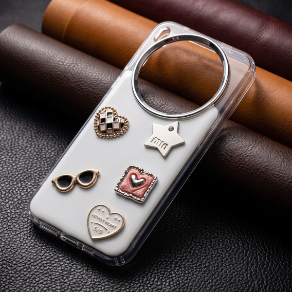 Lovely Heart (520) Silicone Hard Case for Vivo X300
