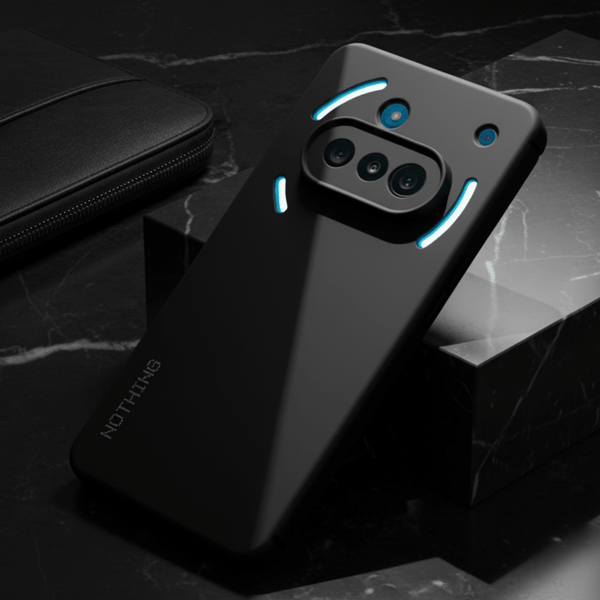 Black Camera Original Case for Nothing Phone 3A