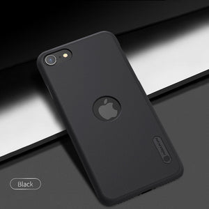 Black Logo Cut Niukin Silicone Case for Apple iphone 8