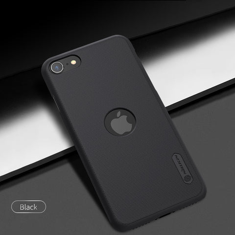 Black Logo Cut Niukin Silicone Case for Apple iphone 7