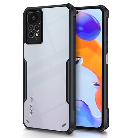 Shockproof protective transparent silicone Case for Redmi note 11 pro/pro plus
