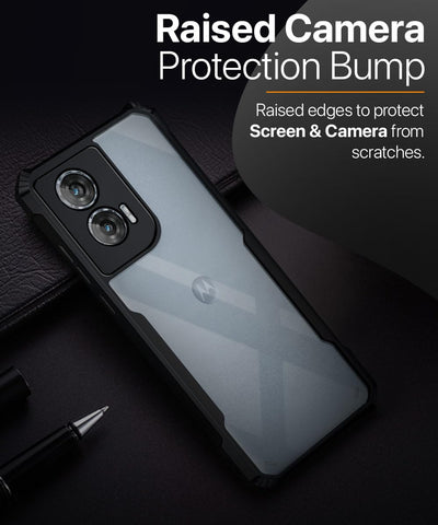 Hybrid Shockproof transparent Silicone Case for Motorola G96