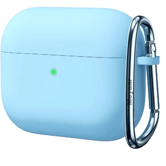 Cloud Blue Silicone Case For Apple Airpods