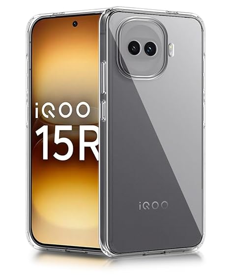 SilicaClear Transparent Silicone Case for iQOO 15r
