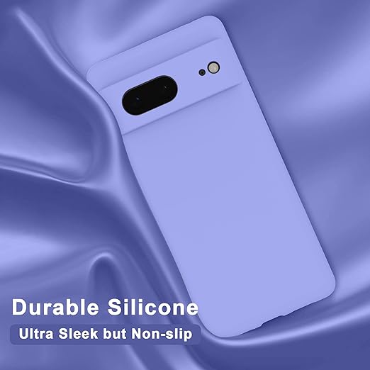 Purple Camera Original Silicone case for Google Pixel 7