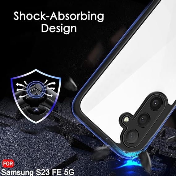 Hybrid Shockproof Silicone Case for Samsung S23 FE