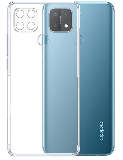 SilicaClear Transparent Silicone Case for Oppo A15