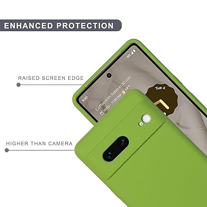 Light Green Camera Original Silicone case for Google Pixel 7