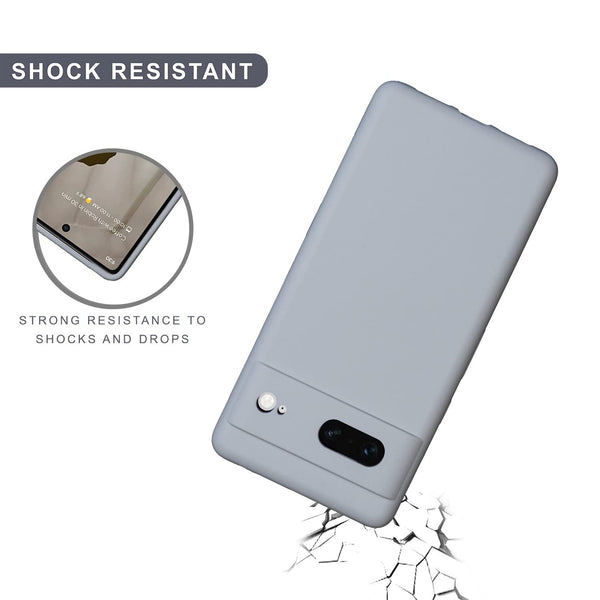 Grey Camera Original Silicone case for Google Pixel 7