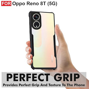 Hybrid Shockproof transparent Silicone Case for Oppo Reno 8T