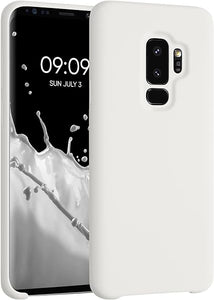 White Camera Original Silicone case for Samsung S9 Plus