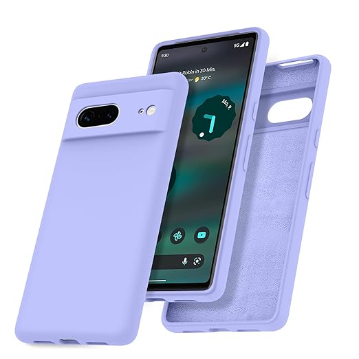 Purple Camera Original Silicone case for Google Pixel 7