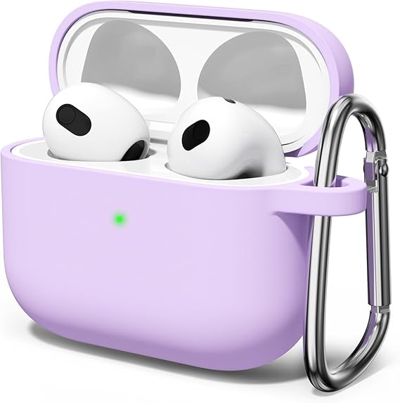 Purple Silicone Case For Apple Airpods 4