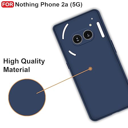 Dark Blue Camera Original Case for Nothing Phone 2A