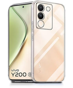 SilicaClear Transparent Silicone Case for Vivo Y200