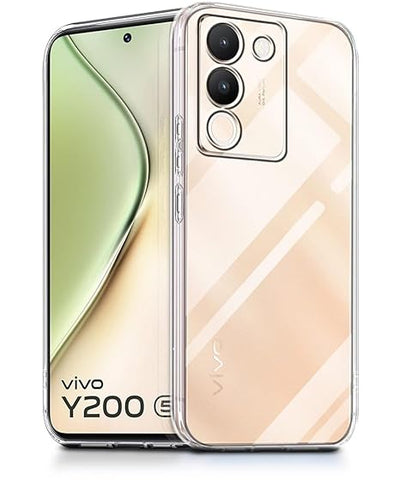 SilicaClear Transparent Silicone Case for Vivo Y200
