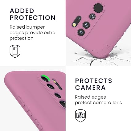 Lavender Camera Original Silicone Case for Redmi Note 8 Pro