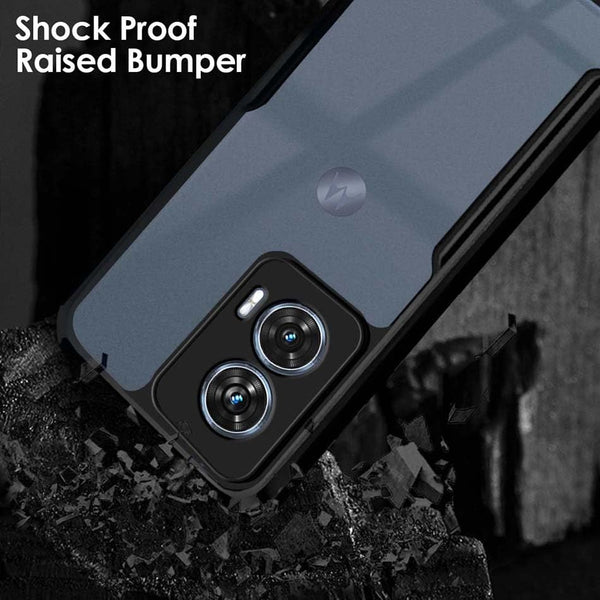 Hybrid Shockproof transparent Silicone Case for Motorola G85