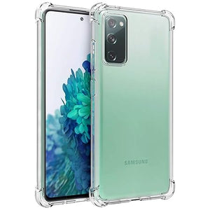 SilicaClear Transparent Silicone Case for Samsung S20 fe