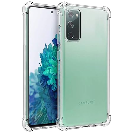 SilicaClear Transparent Silicone Case for Samsung S20 fe