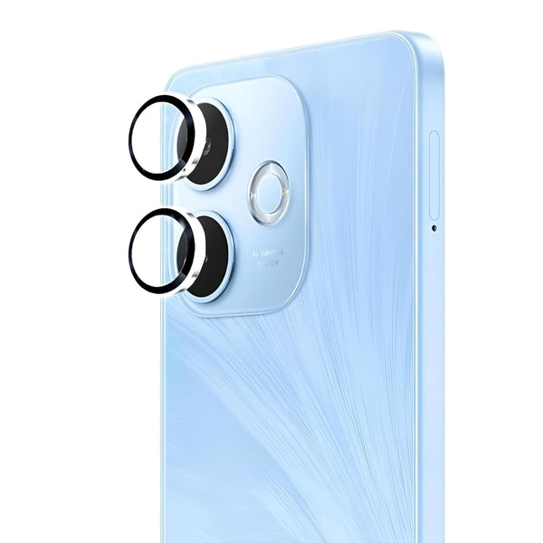 Silver Metallic camera ring lens guard for Oppo A5 Pro