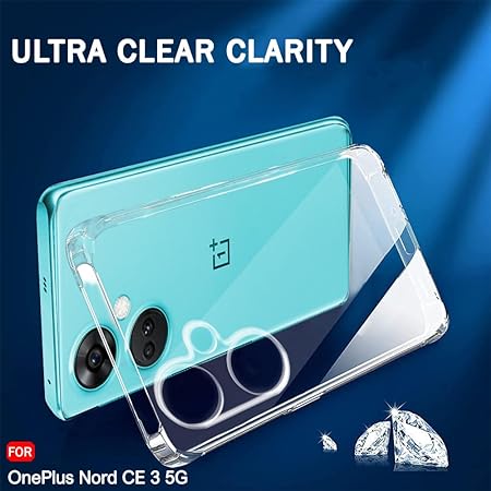 Crystal Clear Transperant case for Oneplus Nord Ce 3 Lite