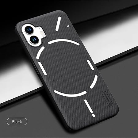 Black Niukin Silicone Case for Nothing Phone 1