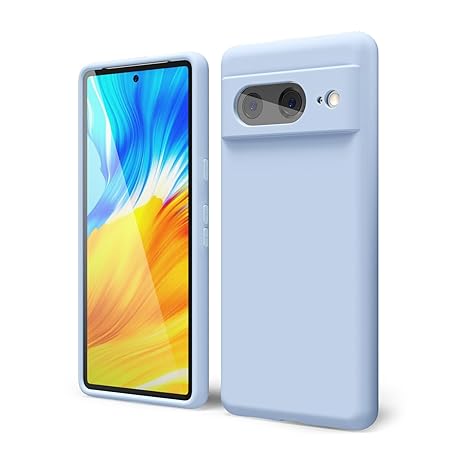 Sky Blue Camera Original Silicone case for Google Pixel 8a