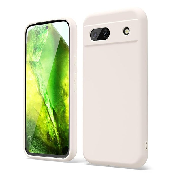 White Camera Original Silicone case for Google Pixel 7A