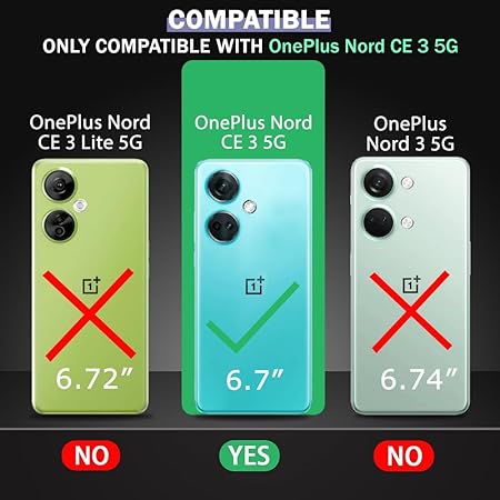 Crystal Clear Transperant case for Oneplus Nord Ce 3 Lite