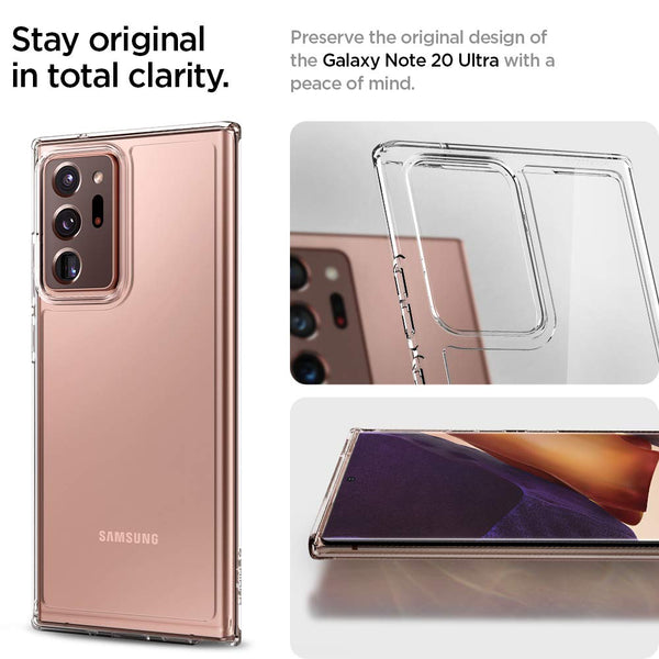 Transparent Ultra Hybrid Back Case for Samsung Note 20 Ultra