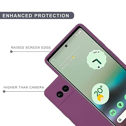 Mehroon Camera Original Silicone case for Google Pixel 6A