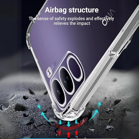 SilicaClear Transparent Silicone Case for Vivo Y300