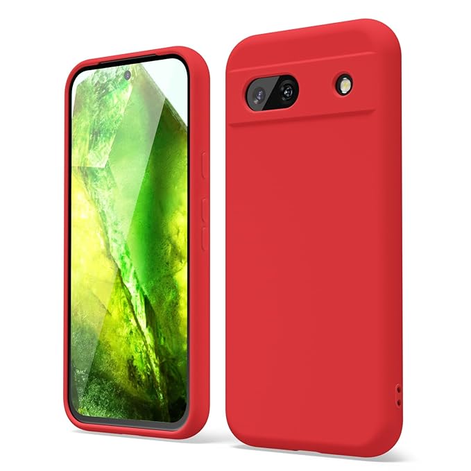 Red Camera Original Silicone case for Google Pixel 7A