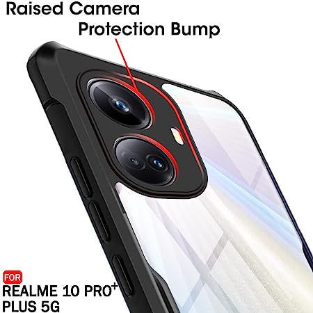 Hybrid Shockproof Silicone Case for Realme 10 Pro Plus 5G