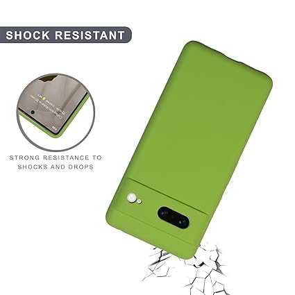 Light Green Camera Original Silicone case for Google Pixel 7