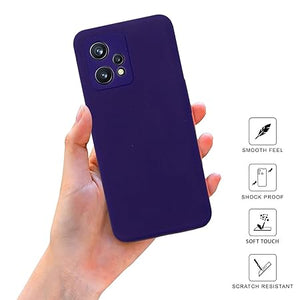 Dark Blue Spazy Silicone Case for Realme 9 Pro