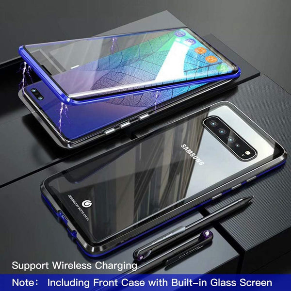 Blue Magnetic Back Case for Samsung S10