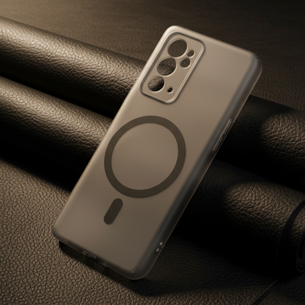 Black Paper Matte Magsafe Case for Oneplus 9RT