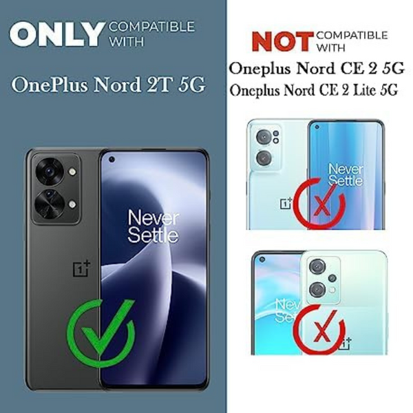 SilicaClear Transparent Silicone Case for Oneplus Nord  Nord 2T
