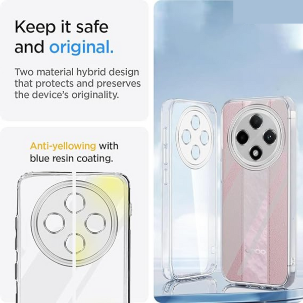 SilicaClear Transparent Silicone Case for Oppo F27 Pro Plus