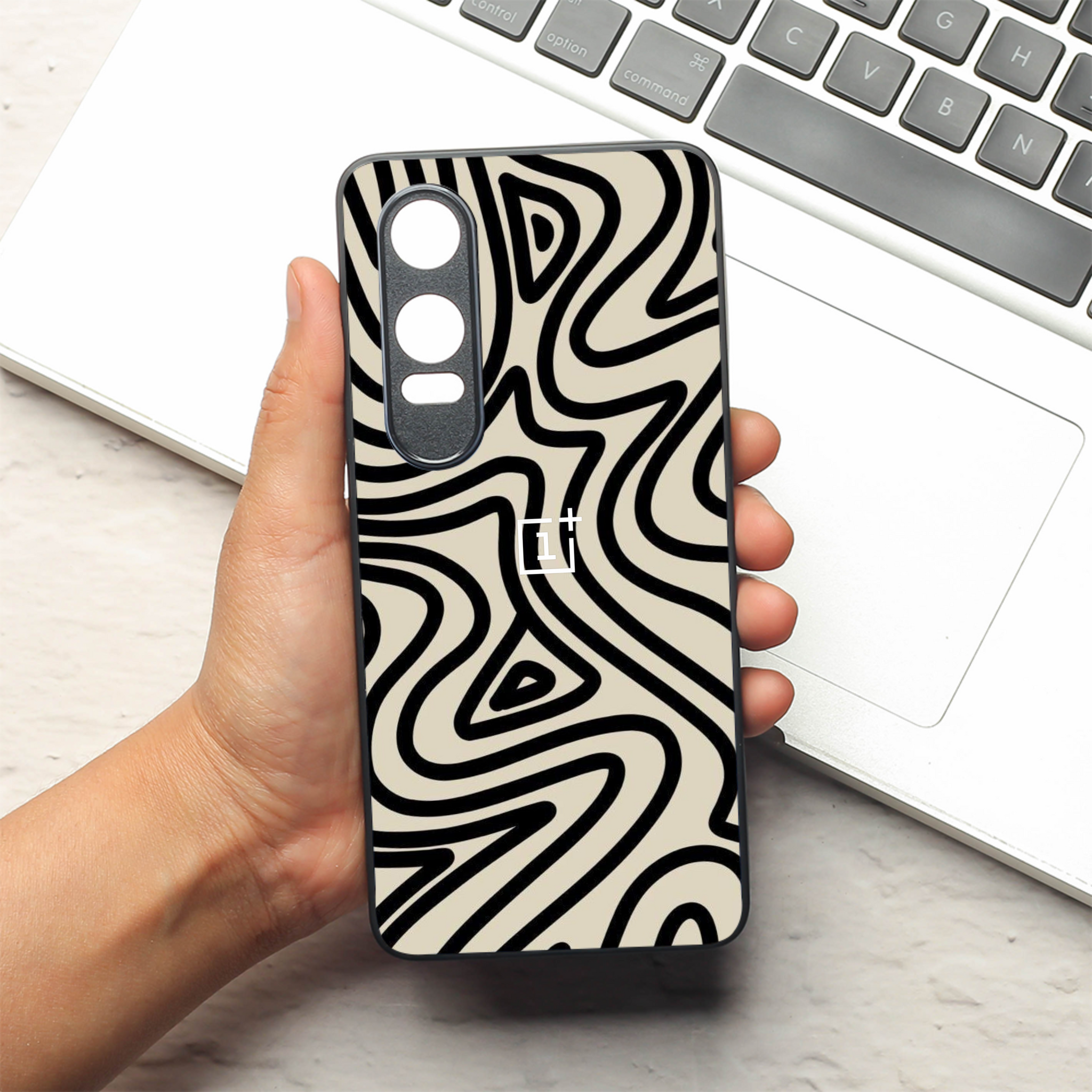 Zebra Flow metal back case for OnePlus Nord CE 4 Lite