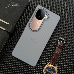 Grey SleekLine Silicone Case for Vivo V40E