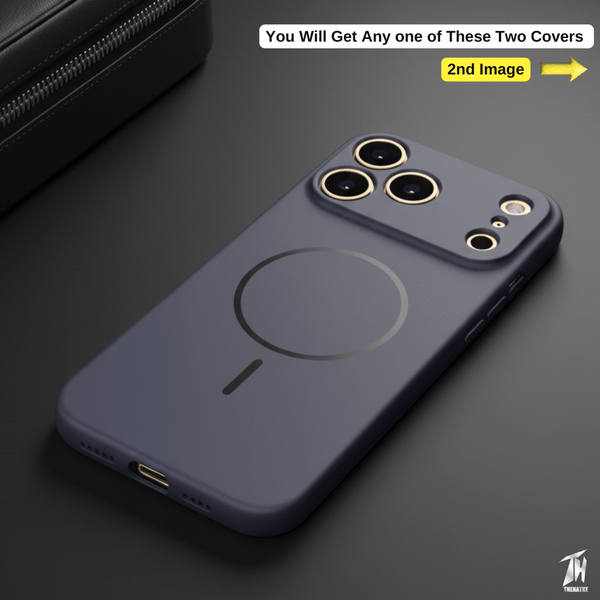 CAVEN Grey Silicone case for Apple Iphone 17 Pro Max