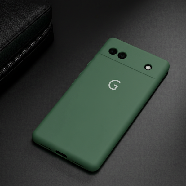 Dark Green Camera Original Silicone case for Google Pixel 6A