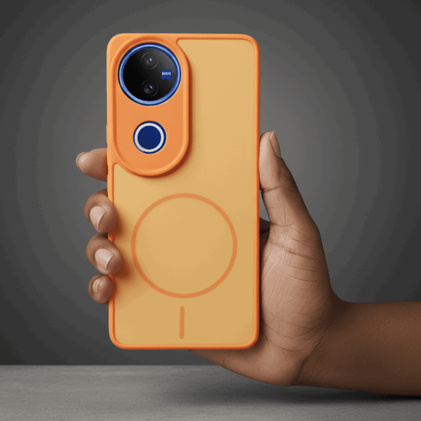 GripMate Orange Silicone case for Vivo V50